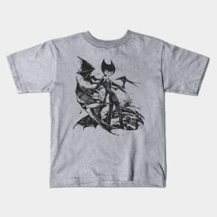 Bendy Black Demon Kids T-Shirt